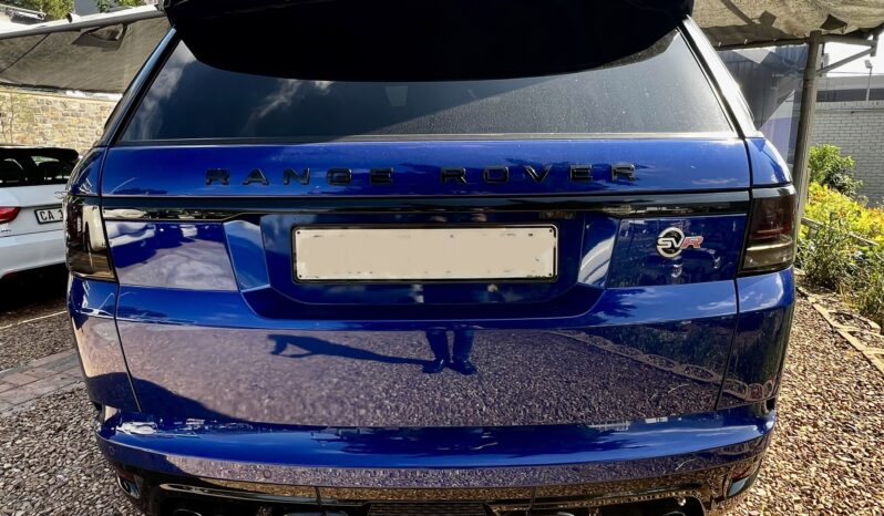 2017 LAND ROVER RANGE ROVER SPORT 5.0 V8 S/C SVR full