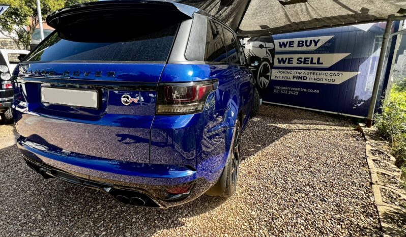 2017 LAND ROVER RANGE ROVER SPORT 5.0 V8 S/C SVR full
